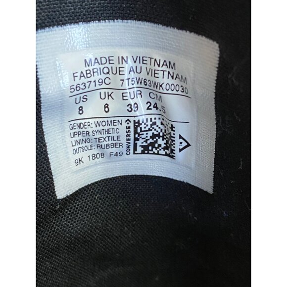 Miley Cyrus x Chuck Taylor Converse High Tops Women's 8, Collectable, Rare - Picture 7 of 11